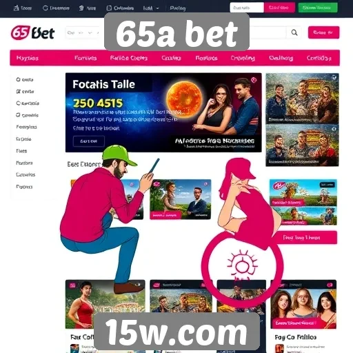 Acessibilidade do site 65a bet para novos usuários