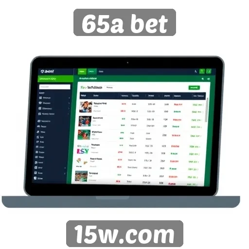 Experiência do usuário no site 65a bet